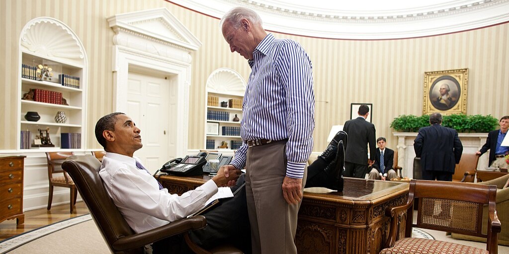 Obama és Biden. Forrás: White House Press/Pete Souza