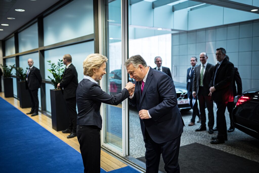 Von der Leyen és Orbán. Forrás: Facebook